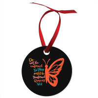 Womens Do Not Be Conformed To This World Be Transformed Romans 122 V-n Ornament | Artistshot