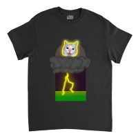 Cat Lightning Memet Classic T-shirt | Artistshot