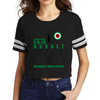 F 18 Hornet Luftwaffe Von Kuwait Scorecard Crop Tee | Artistshot