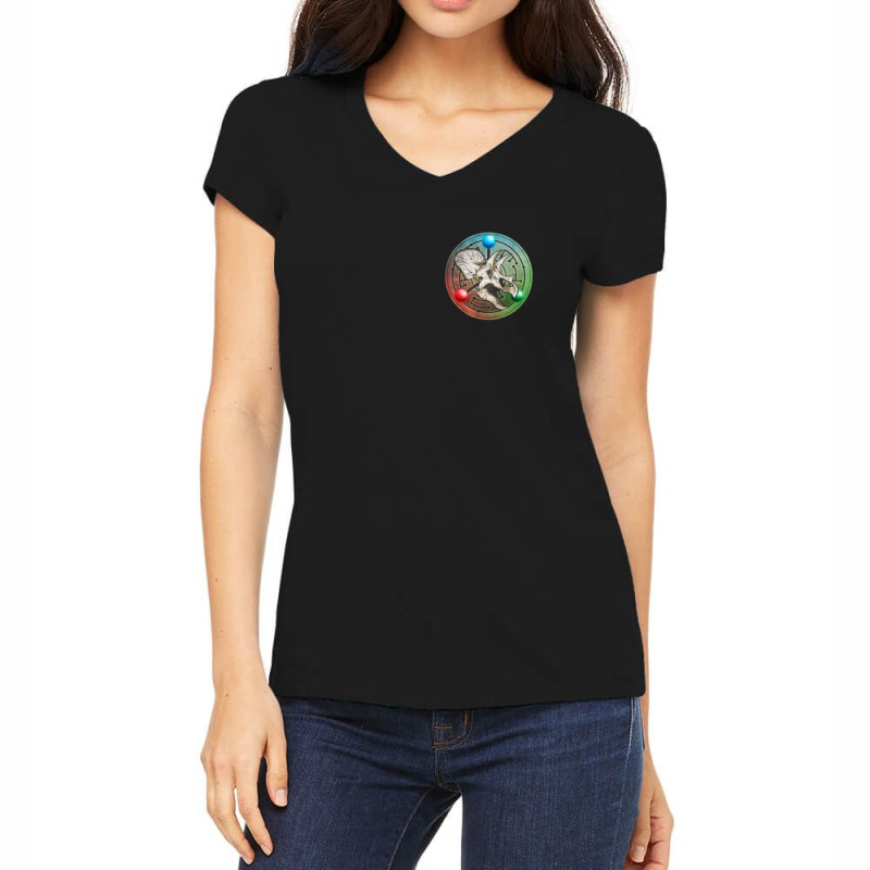 Isla Calavera Ark 1 Women's V-Neck T-Shirt by GretchenJennie | Artistshot