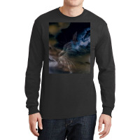 Cat Lightning Of A Cute Tabby Cat Amongst The Dark Clouds And Thunder  Long Sleeve Shirts | Artistshot