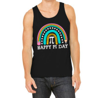 Limited Edition Happy Pi Day Rainbow Math Teacher Boys Girls Pi Day Tank Top | Artistshot