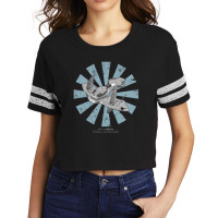 Oneillclass Ship Retro Japanese Stargate Sg1 1 Scorecard Crop Tee | Artistshot