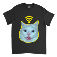 Cat Meme  Free Wifi Classic T-shirt | Artistshot