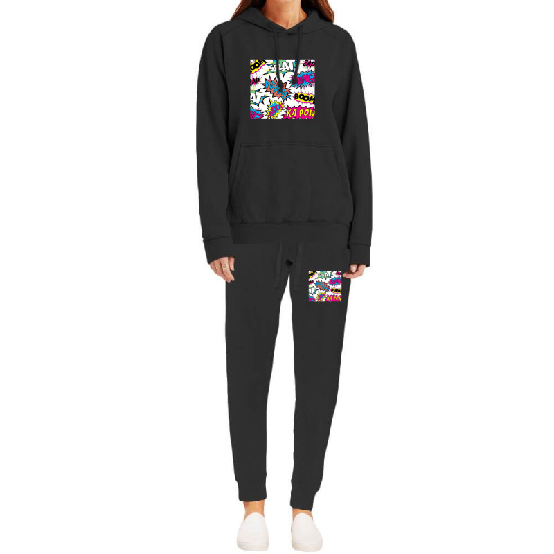 Pow Bang Splat 1 Hoodie & Jogger Set | Artistshot