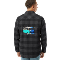 Vw Bus Classic Microbus Car Flannel Shirt | Artistshot