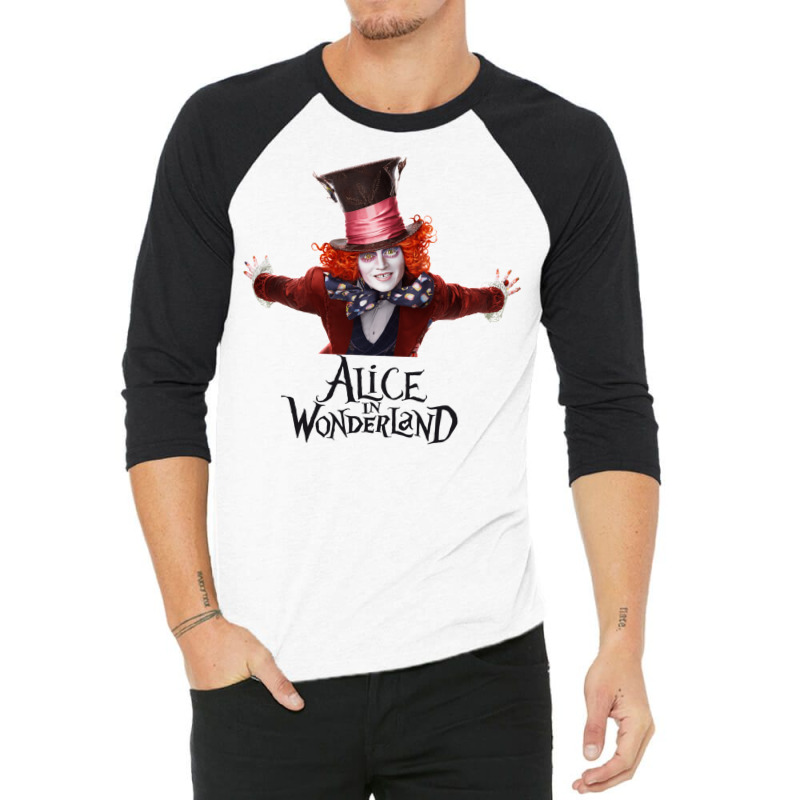 Alice In Wonderland 3/4 Sleeve Shirt | Artistshot