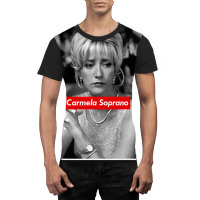 Carmela Soprano Poster Funny Graphic T-shirt | Artistshot