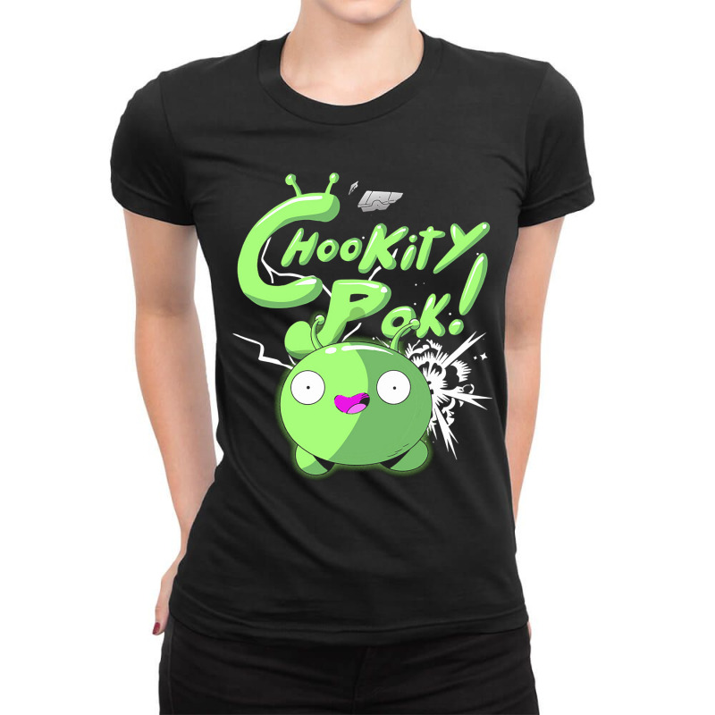 Chookity Pok Ladies Fitted T-Shirt by SamAlexanderMcnutt | Artistshot