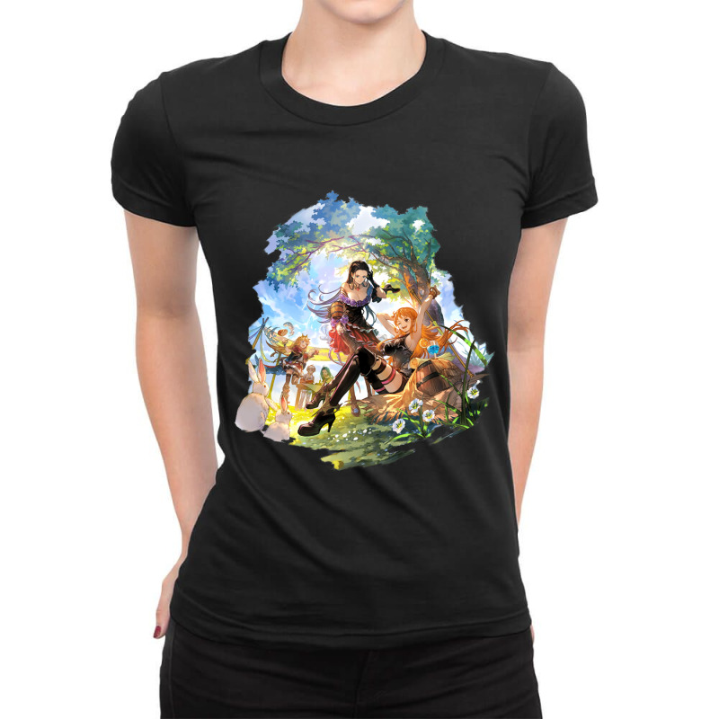 Robin And Nami Ladies Fitted T-Shirt by CAMMIGRAHAM | Artistshot