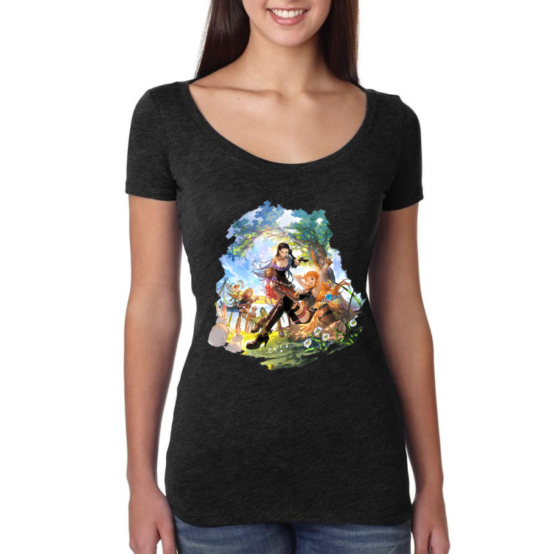 Robin And Nami Women's Triblend Scoop T-shirt by CAMMIGRAHAM | Artistshot