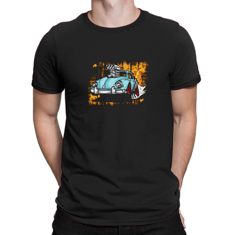 Vw Classic Drag Beetle T-shirt | Artistshot