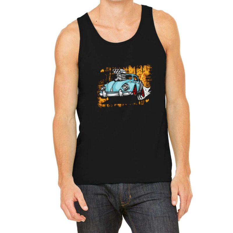 Vw Classic Drag Beetle Tank Top | Artistshot