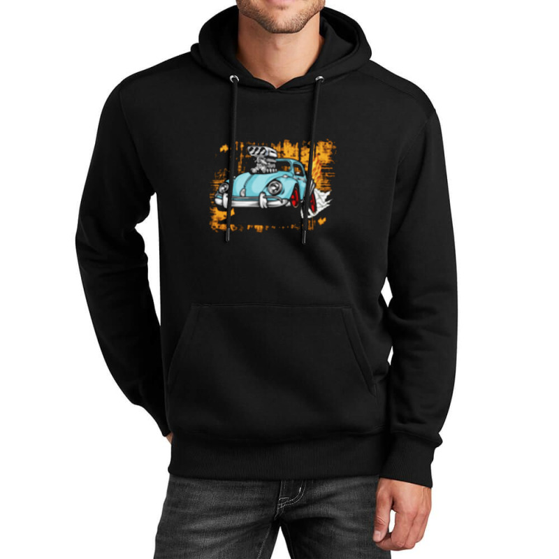 Vw Classic Drag Beetle Unisex Hoodie | Artistshot