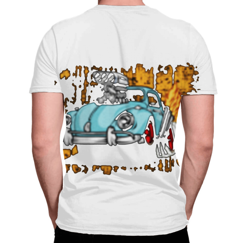 Vw Classic Drag Beetle All Over Men's T-shirt | Artistshot