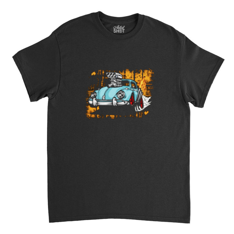 Vw Classic Drag Beetle Classic T-shirt | Artistshot