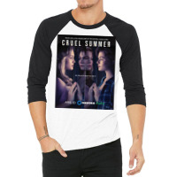 Cruel Summer Poster Summer 3/4 Sleeve Shirt | Artistshot