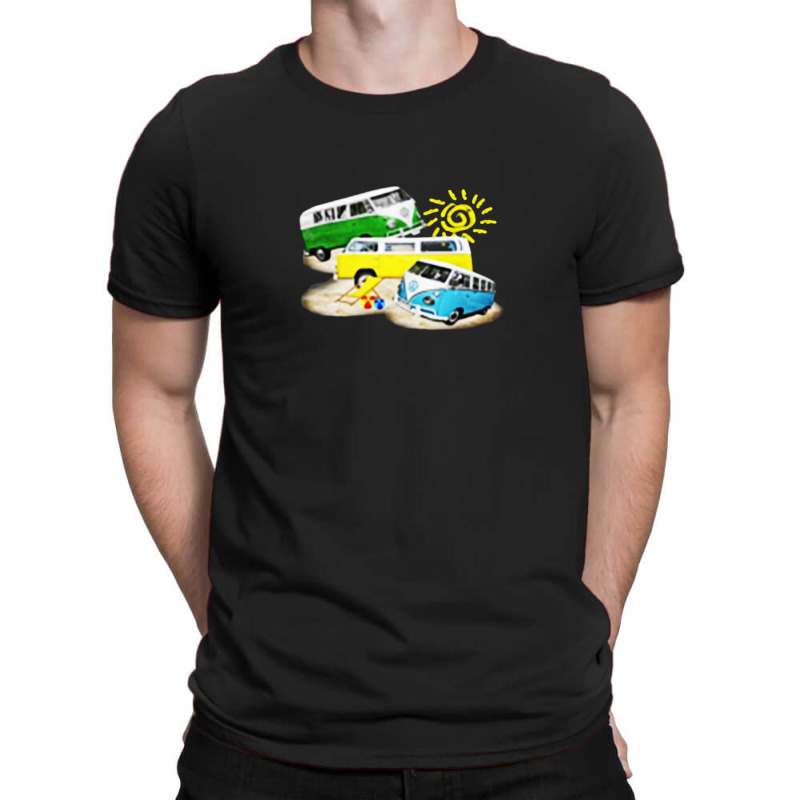 Vw Classic Beach Adventure T-shirt | Artistshot