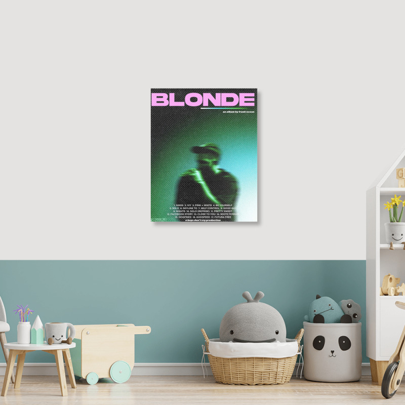 Frank Ocean Blonde Movie Portrait Canvas Print | Artistshot