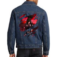 Anime Dororo Hyakkimaru Men Denim Jacket | Artistshot