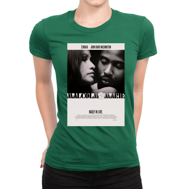 Malcolm And Marie  Movie Poster Classic  Boy Trending Ladies Fitted T-Shirt by hoistxtlish6 | Artistshot