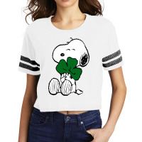 St Patricks Day Hugs Scorecard Crop Tee | Artistshot