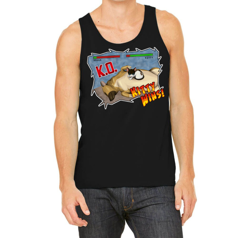 Kitty Wins!! Tank Top | Artistshot