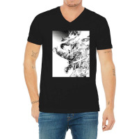 Kizumonogatari Manga V-neck Tee | Artistshot