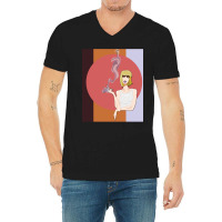 Klaasje Disco Elysium V-neck Tee | Artistshot