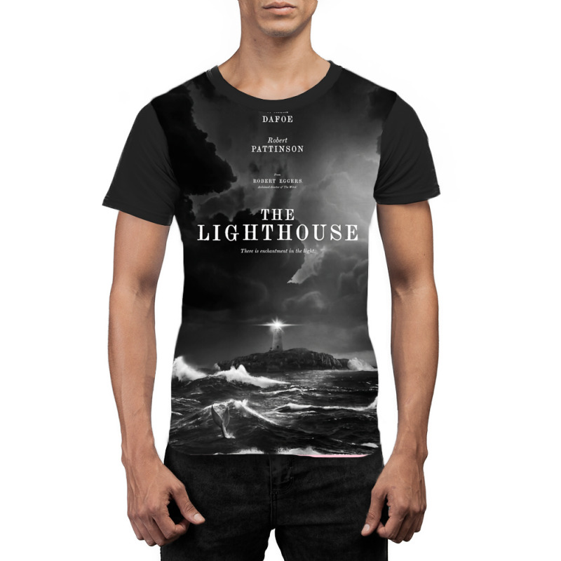 Black Color The Lighthouse Classic Girl 70s Graphic T-shirt | Artistshot