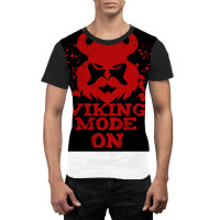 Viking Mode On Dangerous Be Eful Gift Idea  Cute Hippie Graphic T-shirt | Artistshot