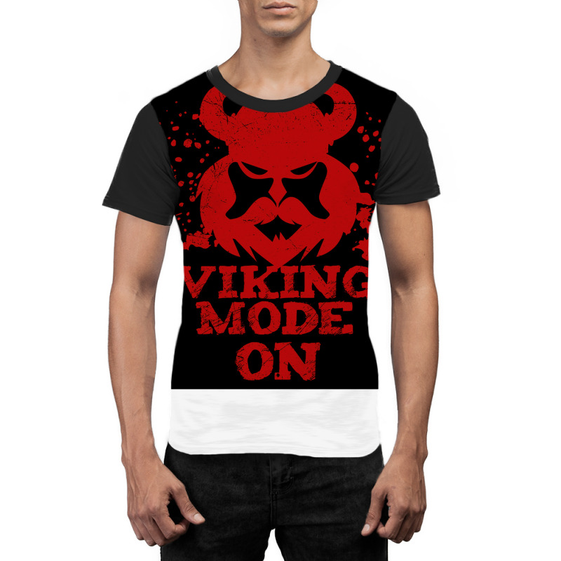 Viking Mode On Dangerous Be Eful Gift Idea  Cute Hippie Graphic T-shirt | Artistshot