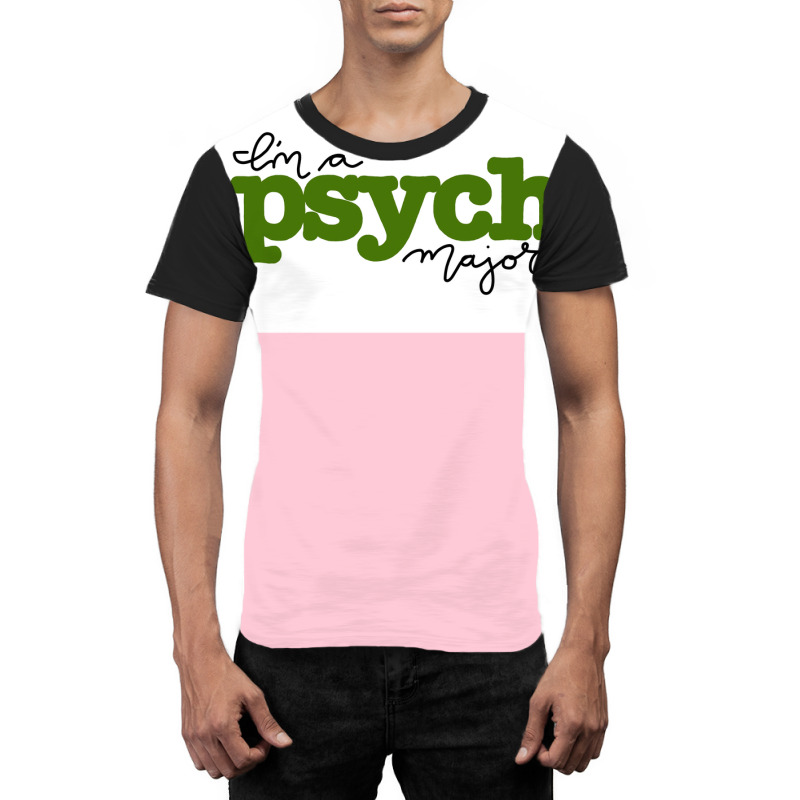 Ix27m A Psych Major Poster Stars Graphic T-shirt | Artistshot