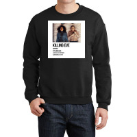 Killing Eve 2018 Poster Green Crewneck Sweatshirt | Artistshot