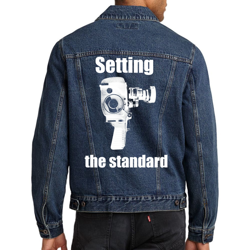 Setting The Standard  Stars Girl Men Denim Jacket by damanngierif | Artistshot