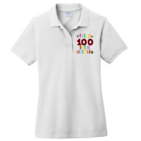 Hot Trend Feliz 100 Dias De La Escuela 100 Days Of School Spanish Ladies Polo Shirt | Artistshot