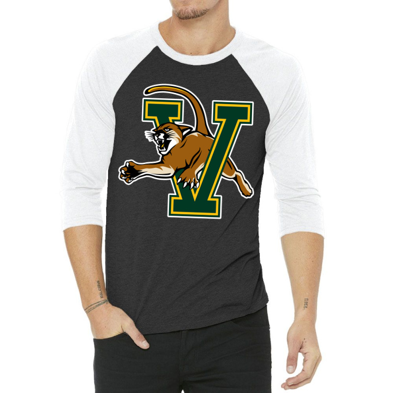 Vermont Catamounts 3/4 Sleeve Shirt | Artistshot