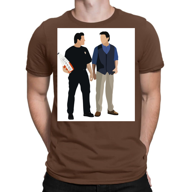 Joey And Chandler Poster Trending T-shirt | Artistshot