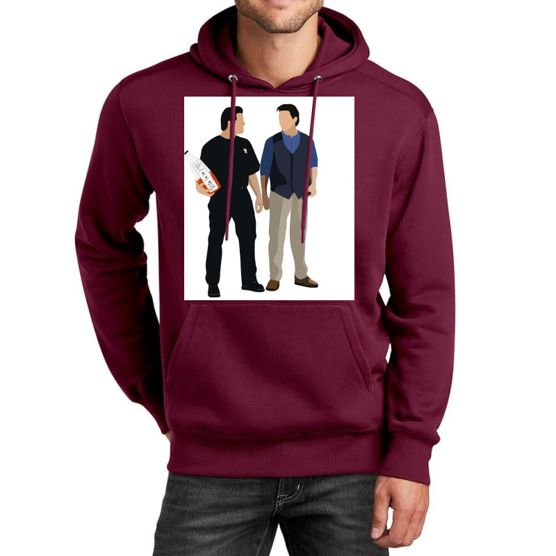 Joey And Chandler Poster Trending Unisex Hoodie | Artistshot