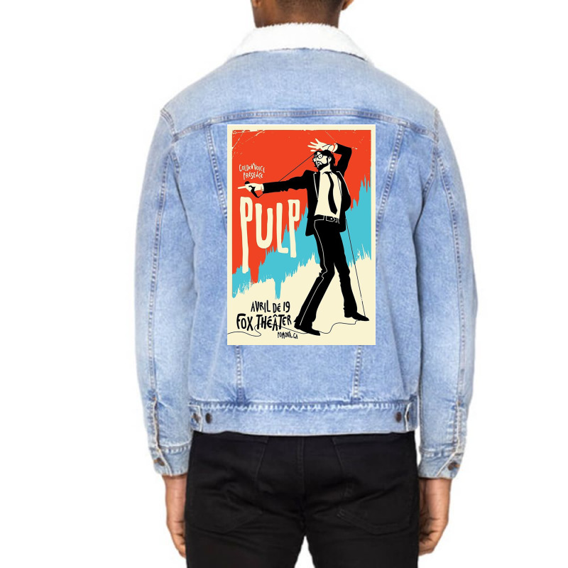 Pulp Unisex Sherpa-lined Denim Jacket | Artistshot