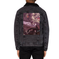 Ignite Ty Poster Unisex Sherpa-lined Denim Jacket | Artistshot