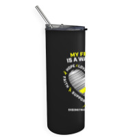 Women Men Yellow Endo Warrior Friend Endometriosis Awareness Skinny Tumbler | Artistshot