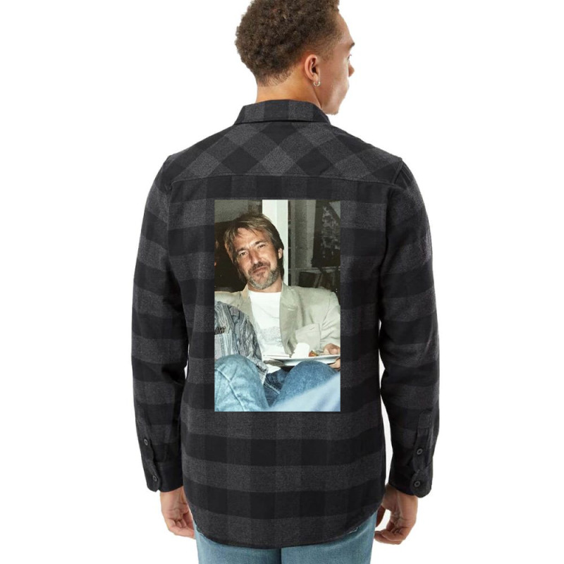 Alan Rickman Gift For Fans    Aesthetic Flannel Shirt | Artistshot