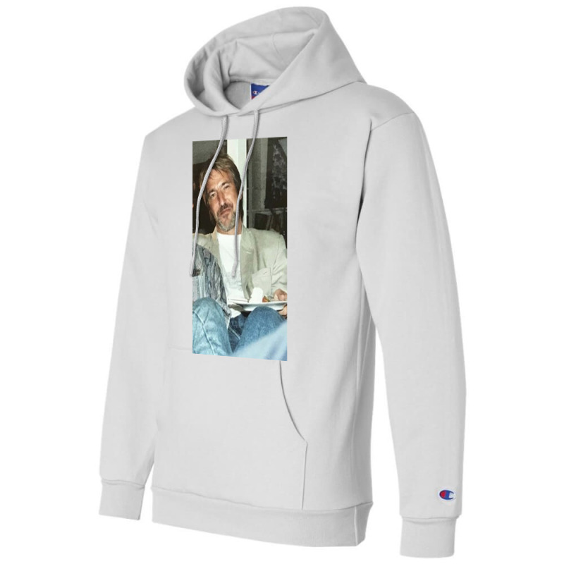 Alan Rickman Gift For Fans    Aesthetic Champion Hoodie | Artistshot