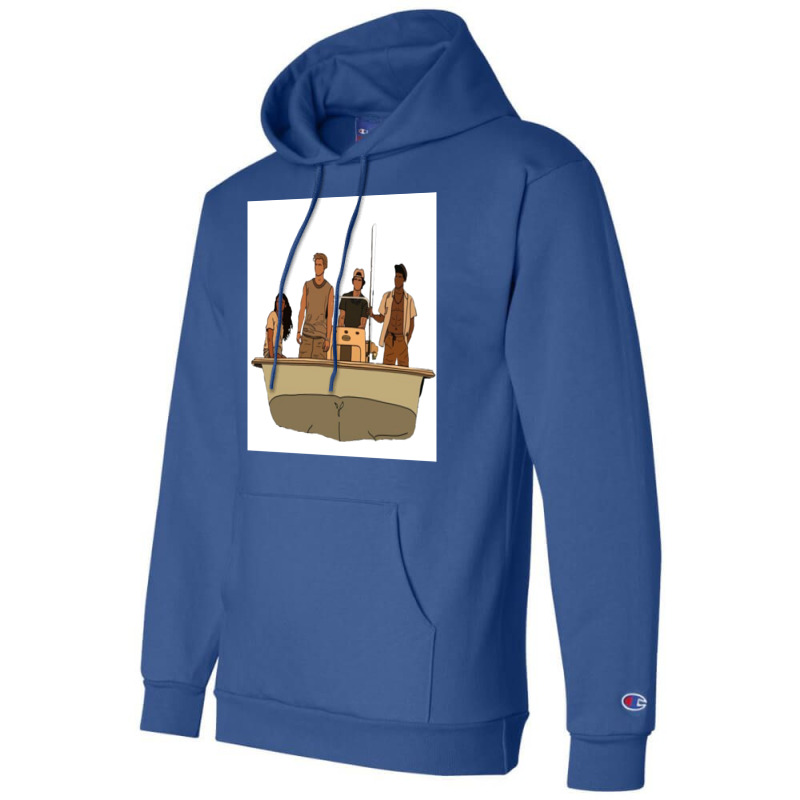 Outerbanks Poster Music Champion Hoodie by lannonchisumn | Artistshot