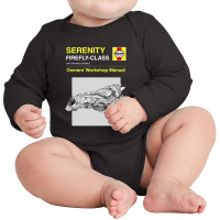 Serenity - Owners' Manual Long Sleeve Baby Bodysuit | Artistshot