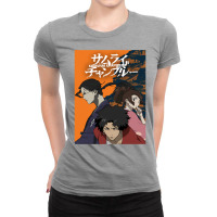 Samurai Champloo Walking On Sunset Lightweight Ladies Fitted T-shirt | Artistshot