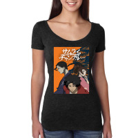 Samurai Champloo Walking On Sunset Lightweight Women's Triblend Scoop T-shirt | Artistshot