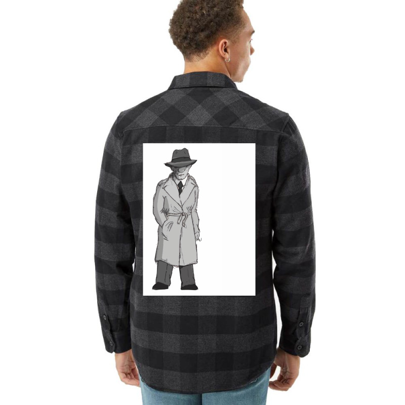 Bogart 1 Premium Funny Travel Flannel Shirt by battsmilbiau | Artistshot