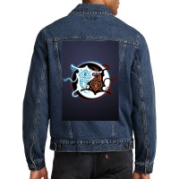 Rin Vang Raava X Vaatu Yin Yang Poster Men Denim Jacket | Artistshot